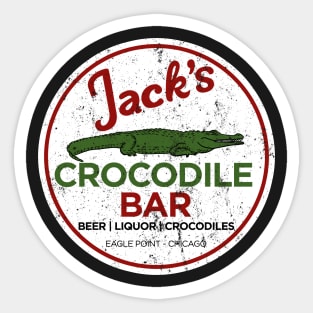 American Gods - Jacks Crocodile Bar Sticker